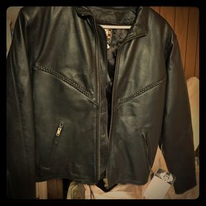 Leather jacket